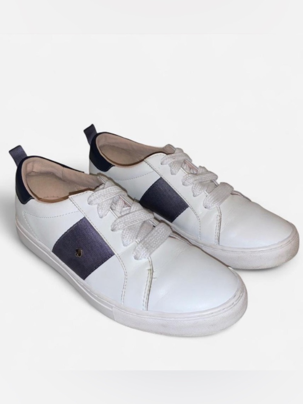 kate spade Adorn Sneakers - White and Blazer Blue